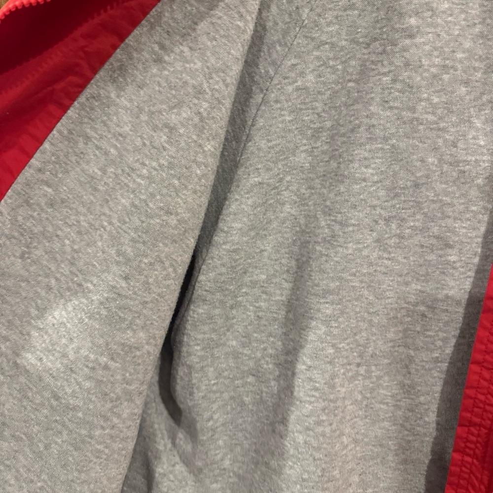 Disneyland Resort Minnie Mouse Y2K Hooded Windbreaker Jacket Red M - Picture 5 of 11